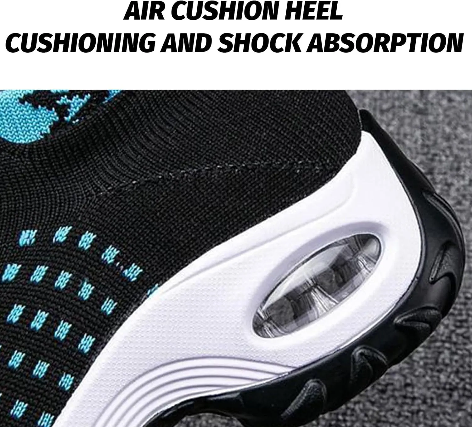 Orthopedic Sneakers Breathable Women Slip on Trainers Comfortable Shoes for Women Stretch Cushion Athletic Shoe Unisex Casual Thick Bottom Walking Shoe