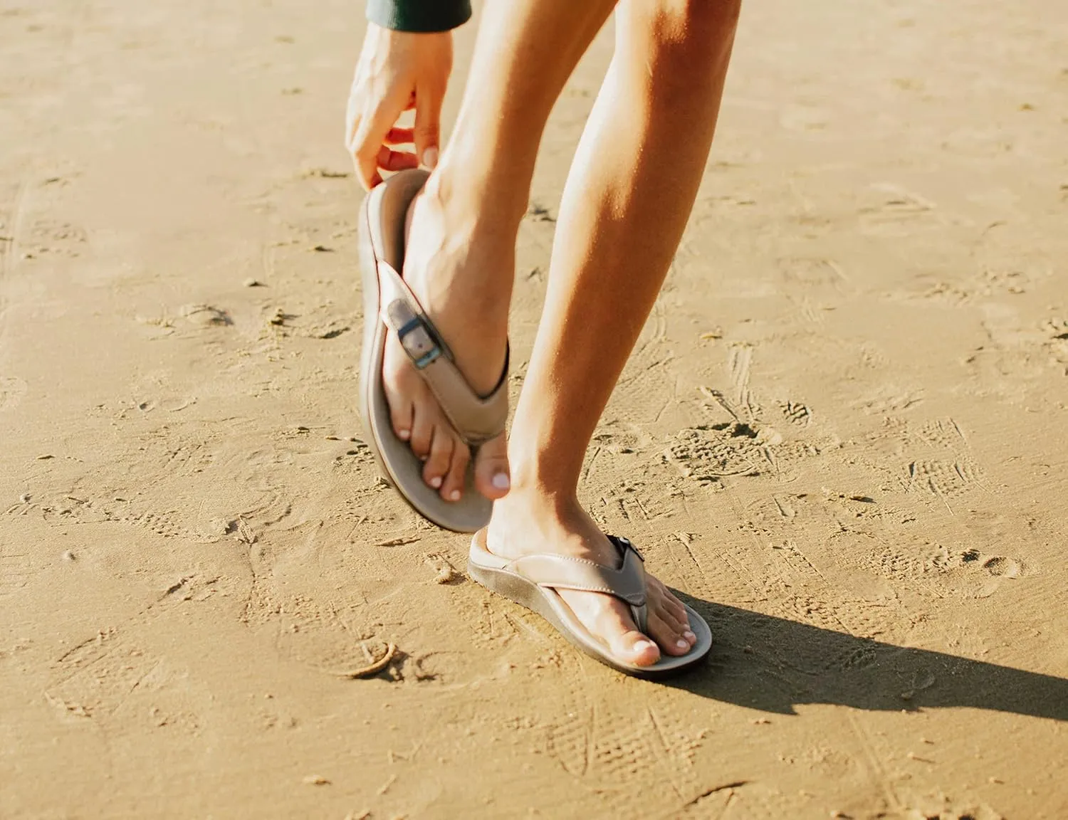 Orthotic Women's Sandals, Plantar Fasciitis Walking Sandals with Arch Support for Women