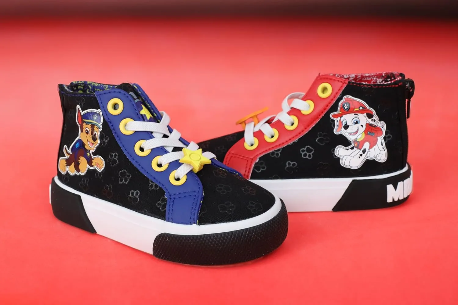 Paw Patrol Boys High Top Sneakers