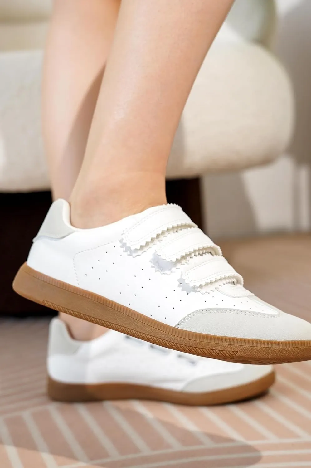 Project Cloud Sneakers for Women – Stylish & Comfortable Women's Fashion Sneakers with Memory Foam Insole – Lightweight Vegan Leather Womens Shoes – Fashion Shoes for Women 2025 (Ysabelle)