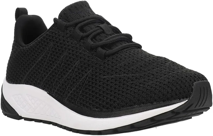 Propet Womens Tour Knit Walking Sneakers Shoes Casual - Off White