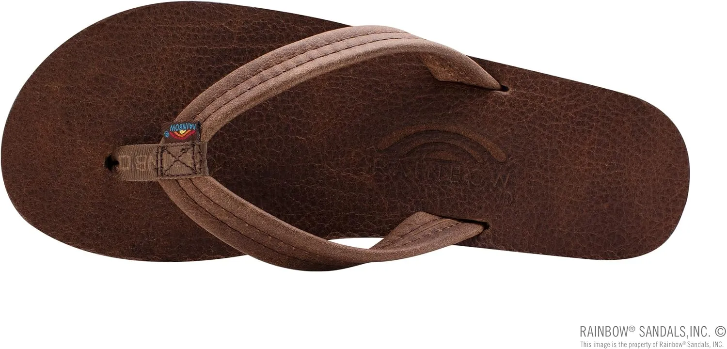 Rainbow Sandals Women's Luxury Leather - Single Layer Arch Support with a 3/4" Medium Strap