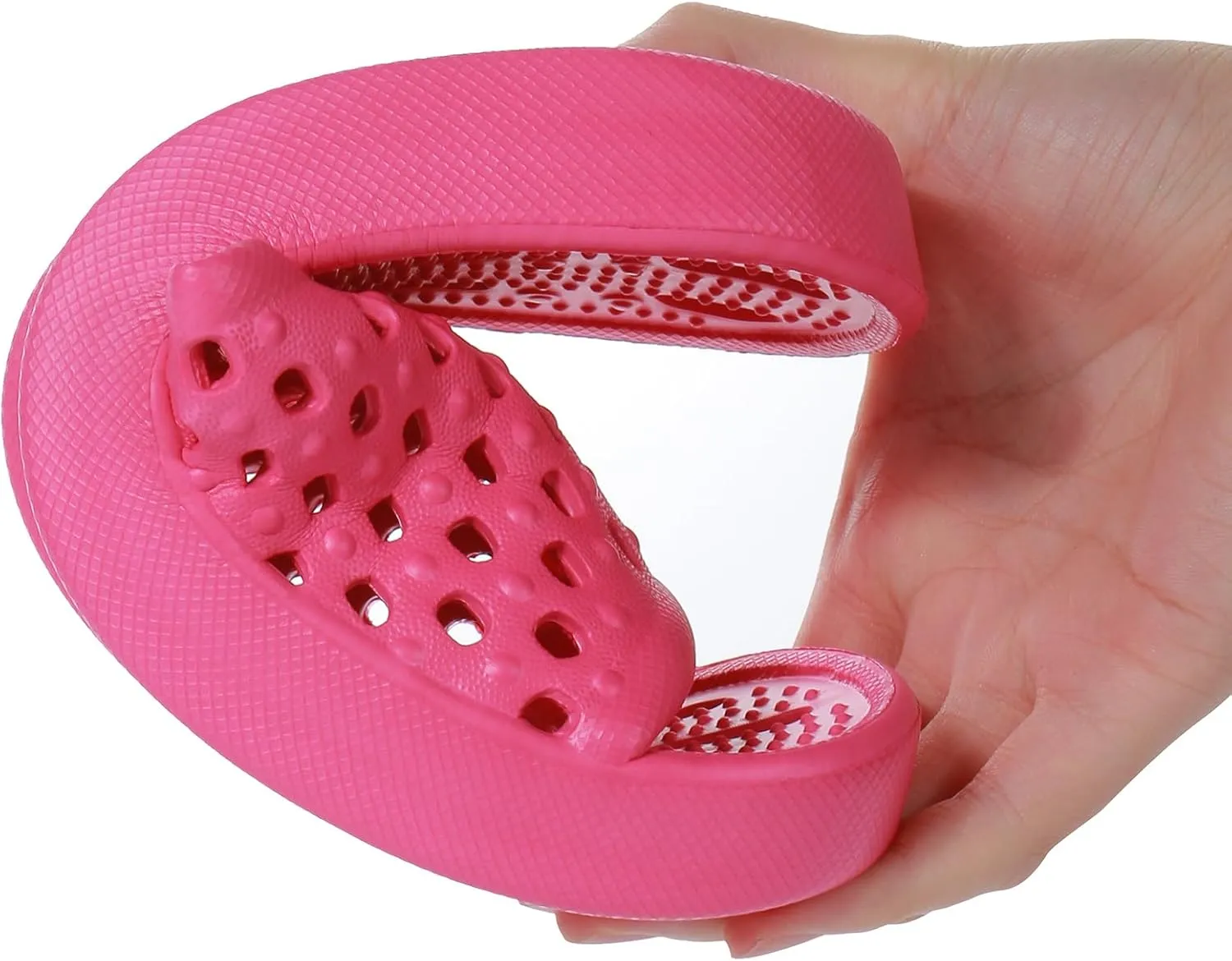 Ranberone Shower Shoes Women Quick Drying Non Slip College Dorm House Shower Sandals with Holes