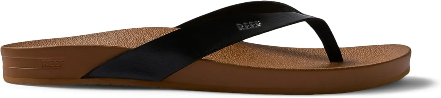 REEF Cushion Court Women's Flip Flop, Molded Cushion Footbed, Arch Support