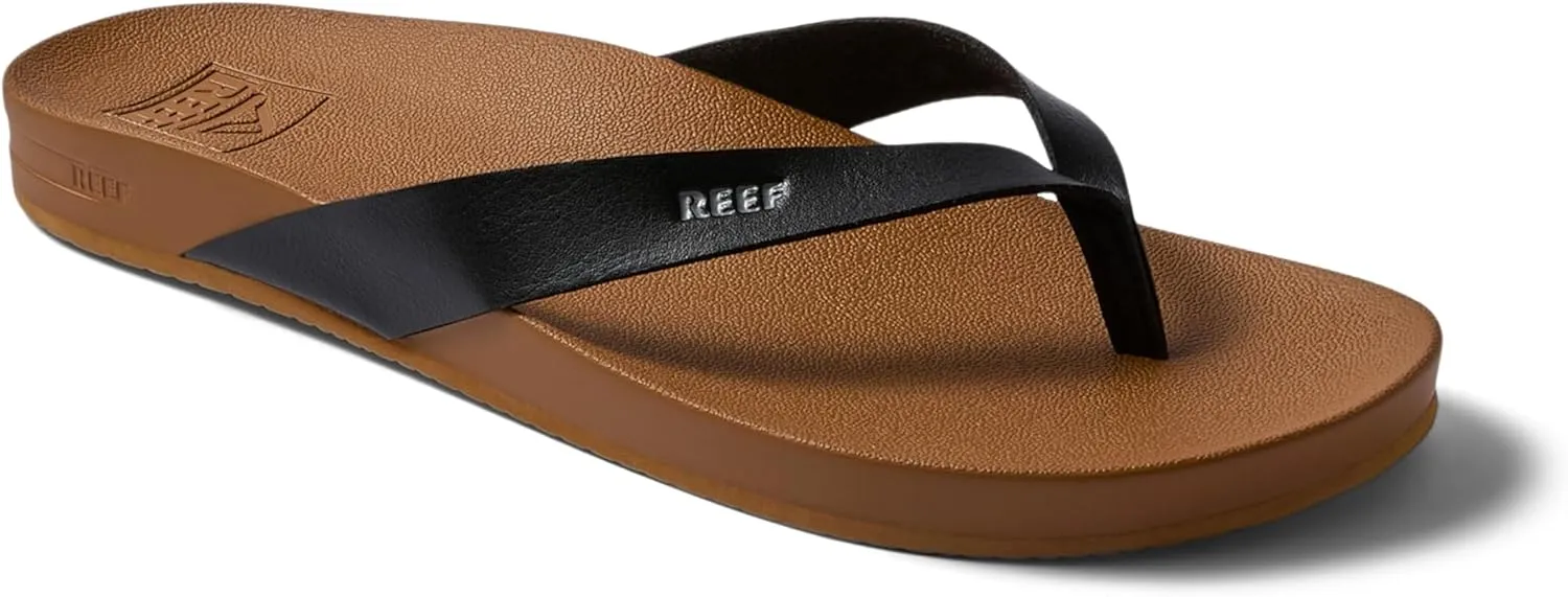 REEF Cushion Court Women's Flip Flop, Molded Cushion Footbed, Arch Support