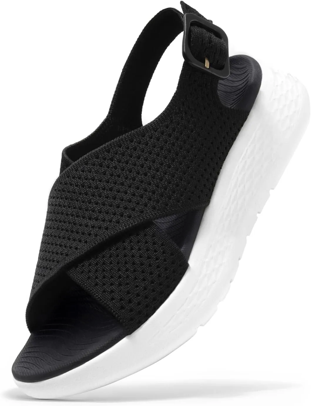 Rihero Women's Comfortable Walking Sandals Platform Sport Orthopedic Sandals with Arch Support