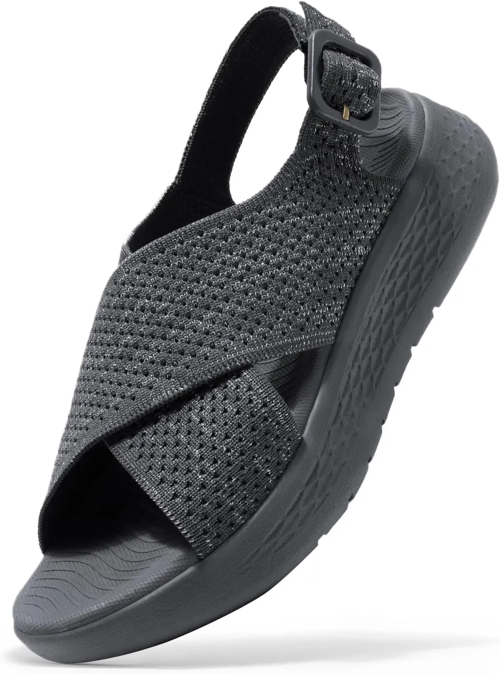 Rihero Women's Comfortable Walking Sandals Platform Sport Orthopedic Sandals with Arch Support