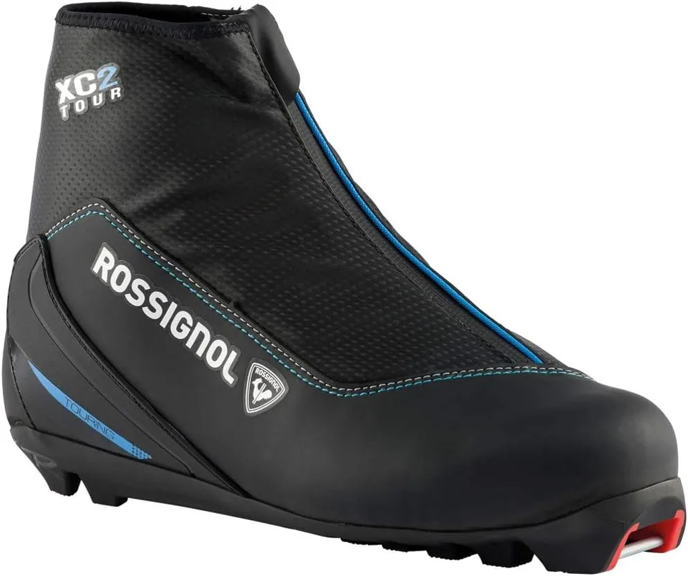 Rossignol XC-2 - Cross Country Touring Ski Boots for Women - Snow Ski Boots - Black