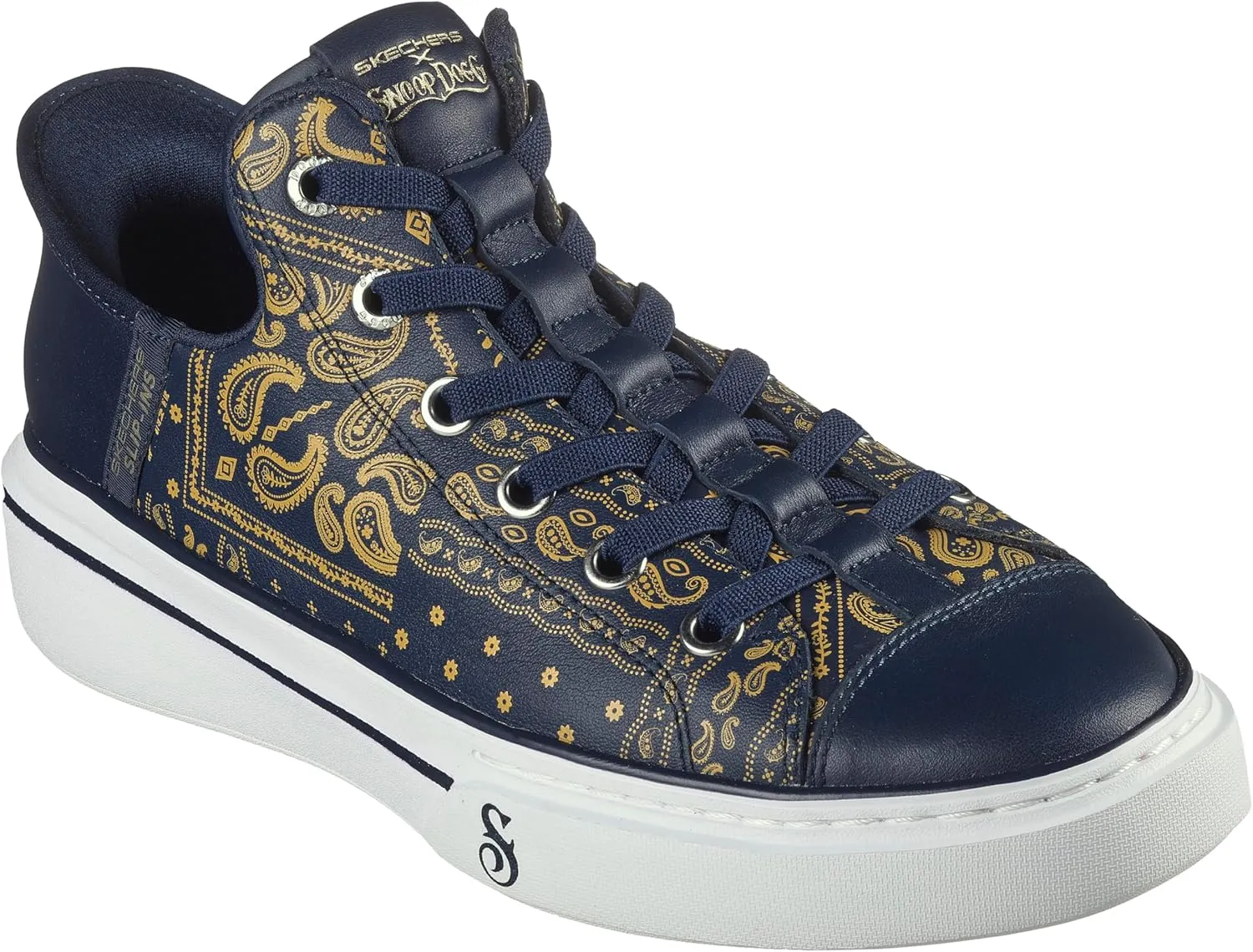 Skechers Men's Snoop Dogg: Snoop ONE-Double G Hands Free Slip-Ins Sneaker