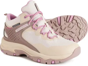 Skechers Women's Relaxed Fit Trego Tuscarora Hiking Boots, Mauve/Natural, 9 M US