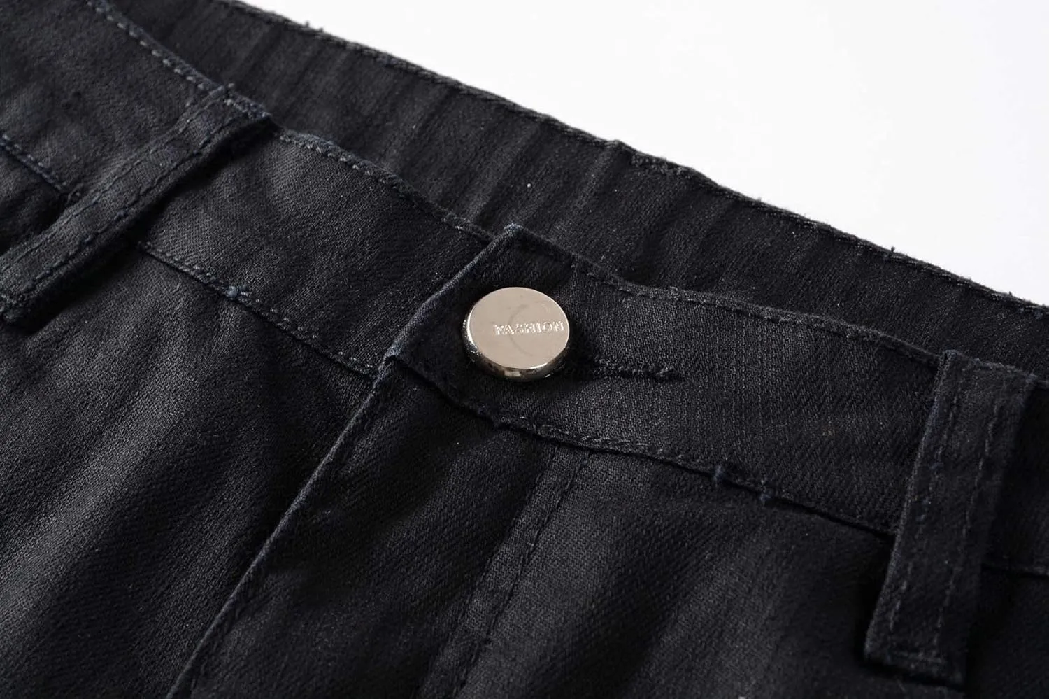 Slim Fit Men's Jeans, Ripped Stretch Jeans Denim Pants