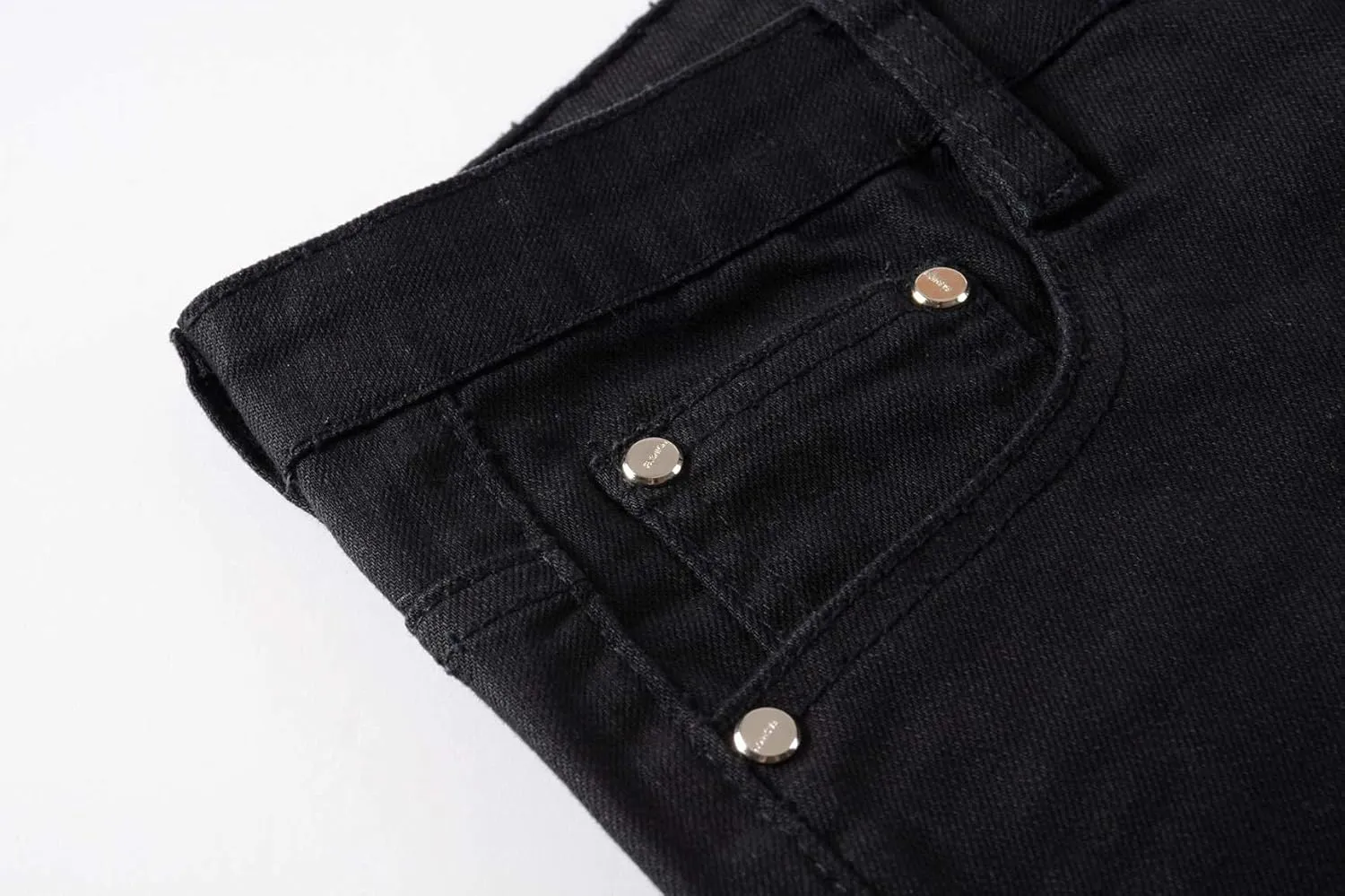Slim Fit Men's Jeans, Ripped Stretch Jeans Denim Pants