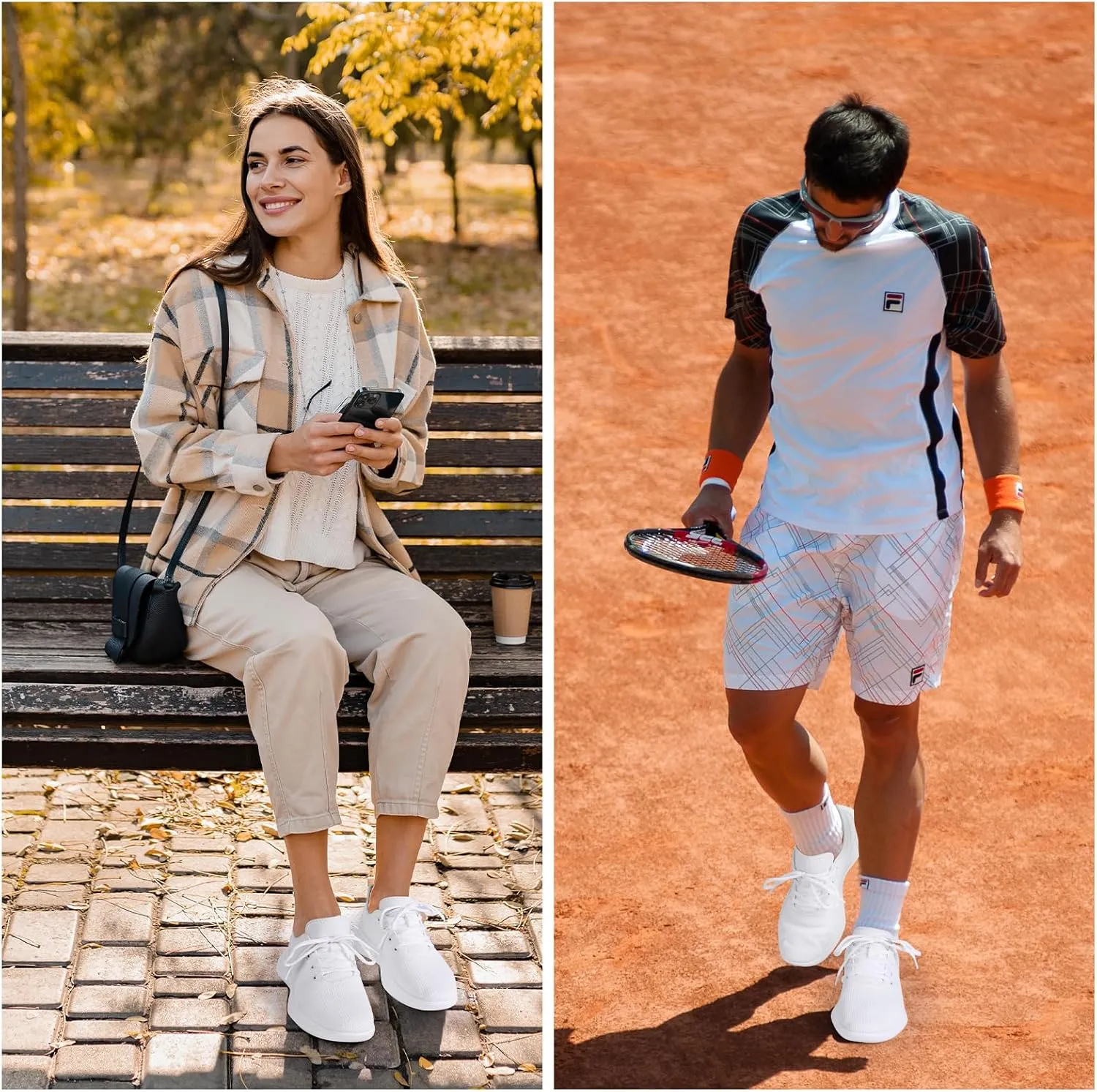 Sneakers for Women Men, Walking Shoes Tree Women’s Runner Sneakers with Arch Support, Comfortable Lightweight Walking Sneakers, Non Slip Athletic Tennis Running Shoes for Gym Workout Yoga Walking