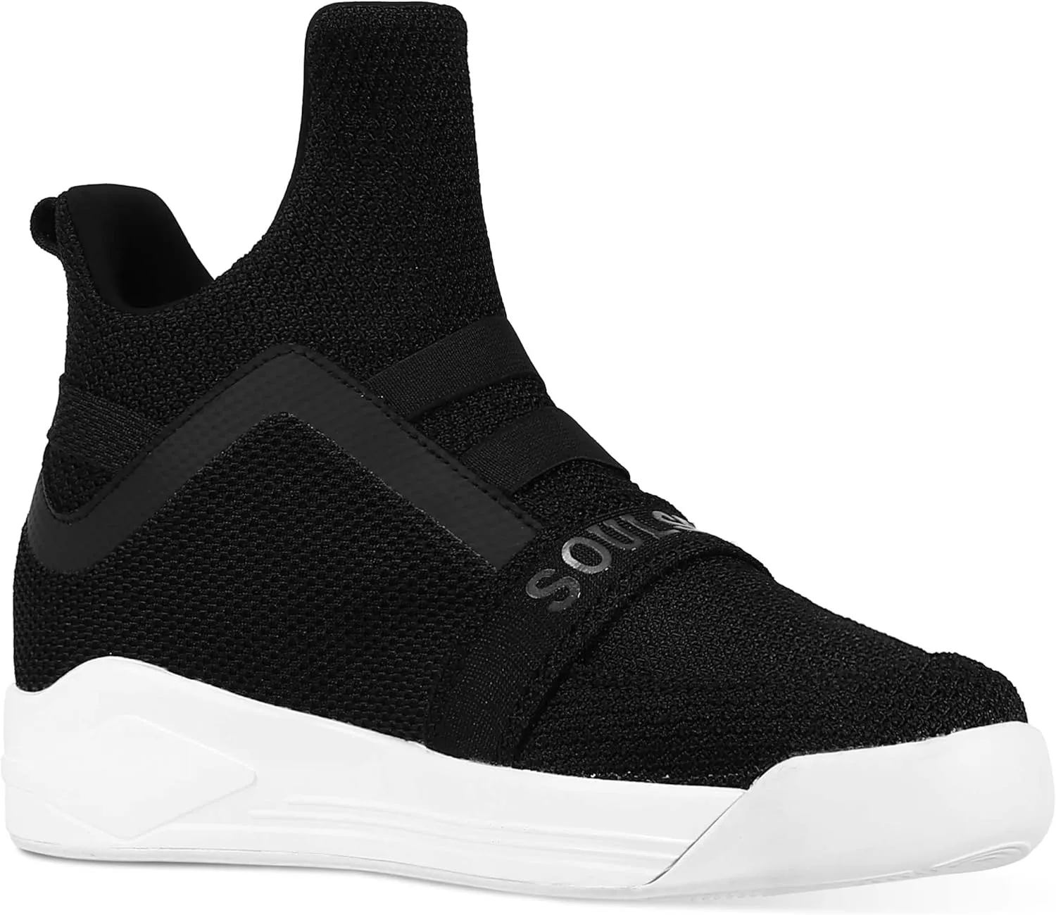 Soulsfeng High Top Running Shoes for Men Lightweight Breathable Mesh Walking Athletic Sneakers
