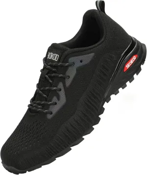 Steel Toe Shoes for Men Composite Work Shoes Comfortable Puncture Proof Lightweight Indestructible Sneakers