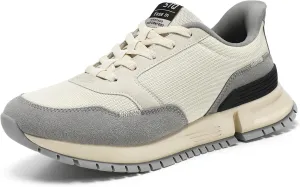 STQ Classic Sneakers for Men Lace-up Mens Walking Running Shoes Casual Tennis Shoes