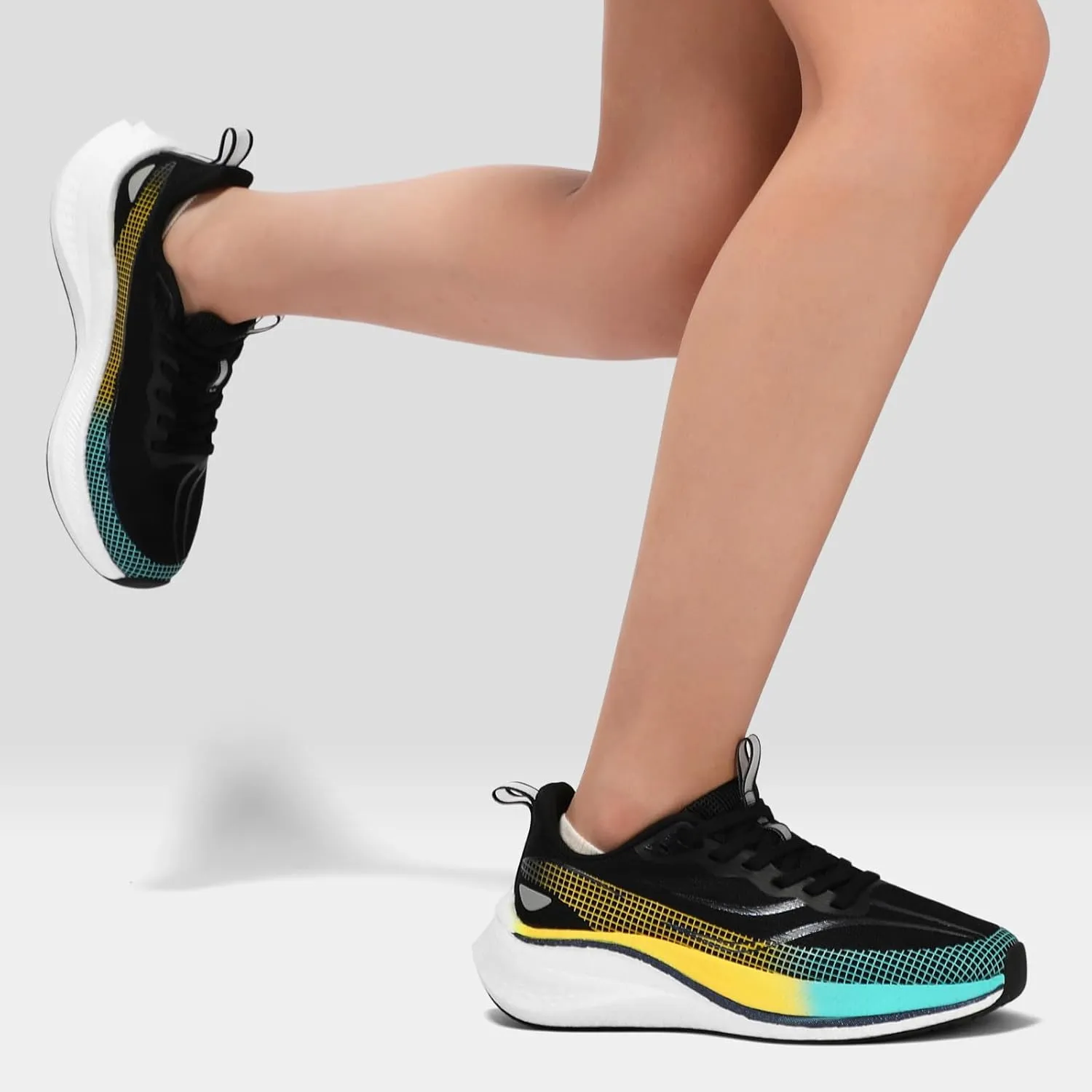STQ Women Carbon Plate Road Running Shoes Ultra Light Cushion Sole