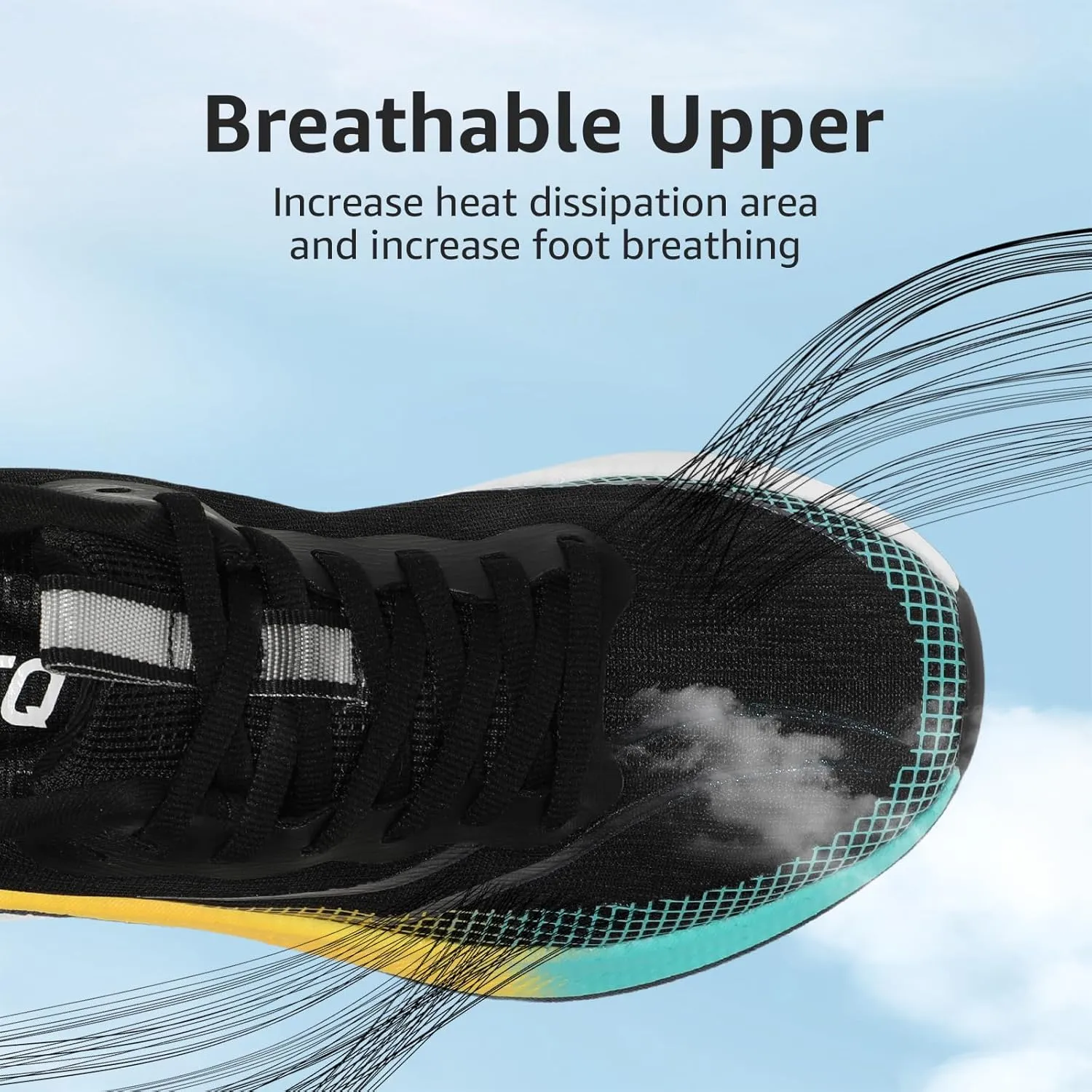 STQ Women Carbon Plate Road Running Shoes Ultra Light Cushion Sole