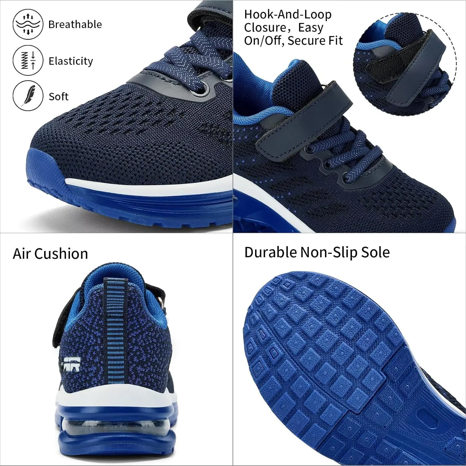 Toddler/Little Kids Sneakers Boys Girls Tennis Sport Non-Slip Athletic Shoes Lightweight Running Walking Shoes