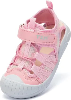 TZJS Boys Girls Water Shoes Kids Lightweight Beach Sport Sandals Breathable Quick Dry Swimming Sandals for Toddler