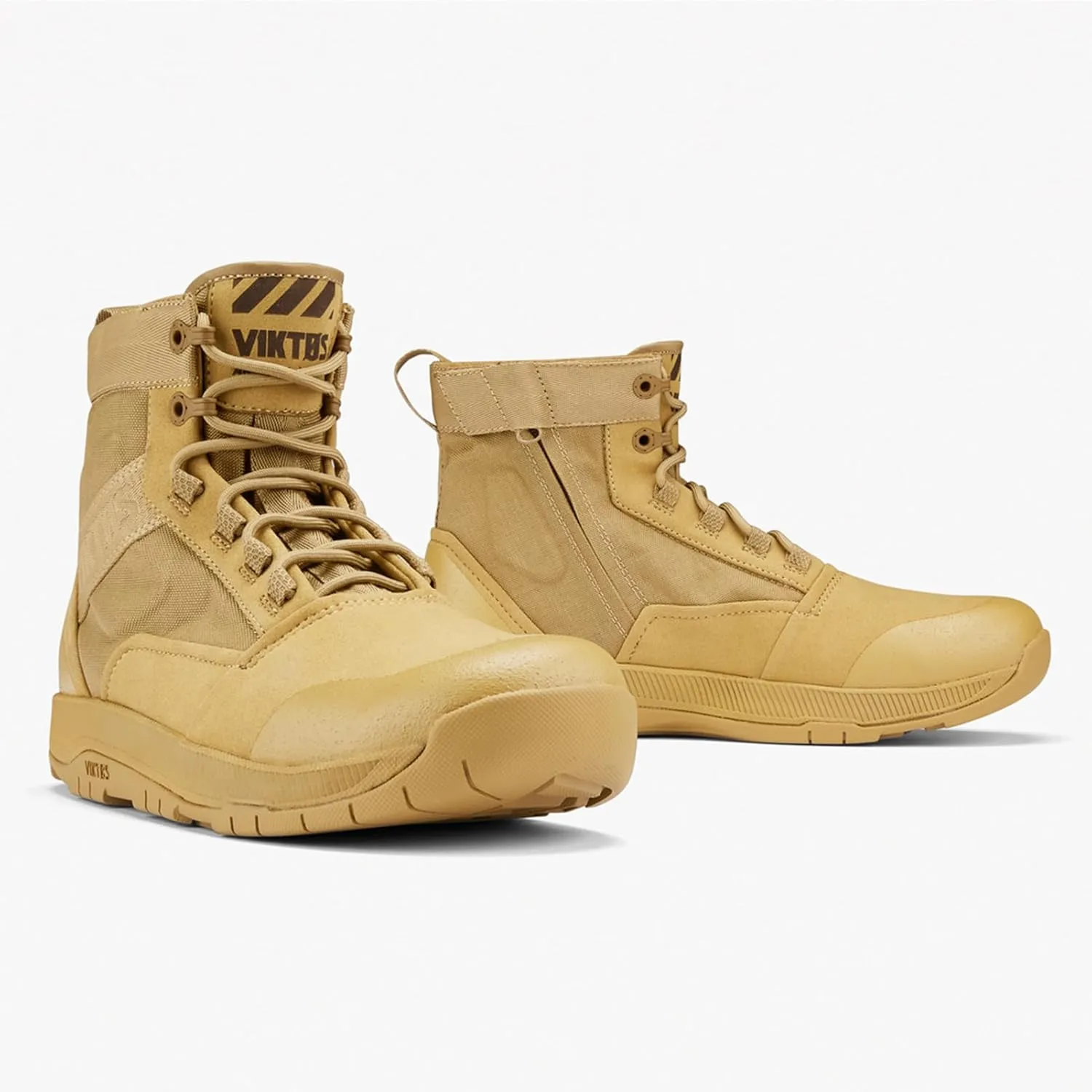 VIKTOS Men's Armory Mid Side-Zip Tactical Boots | Durable Lightweight Water-Resistant Athletic Fit Mid-Height Work Boots