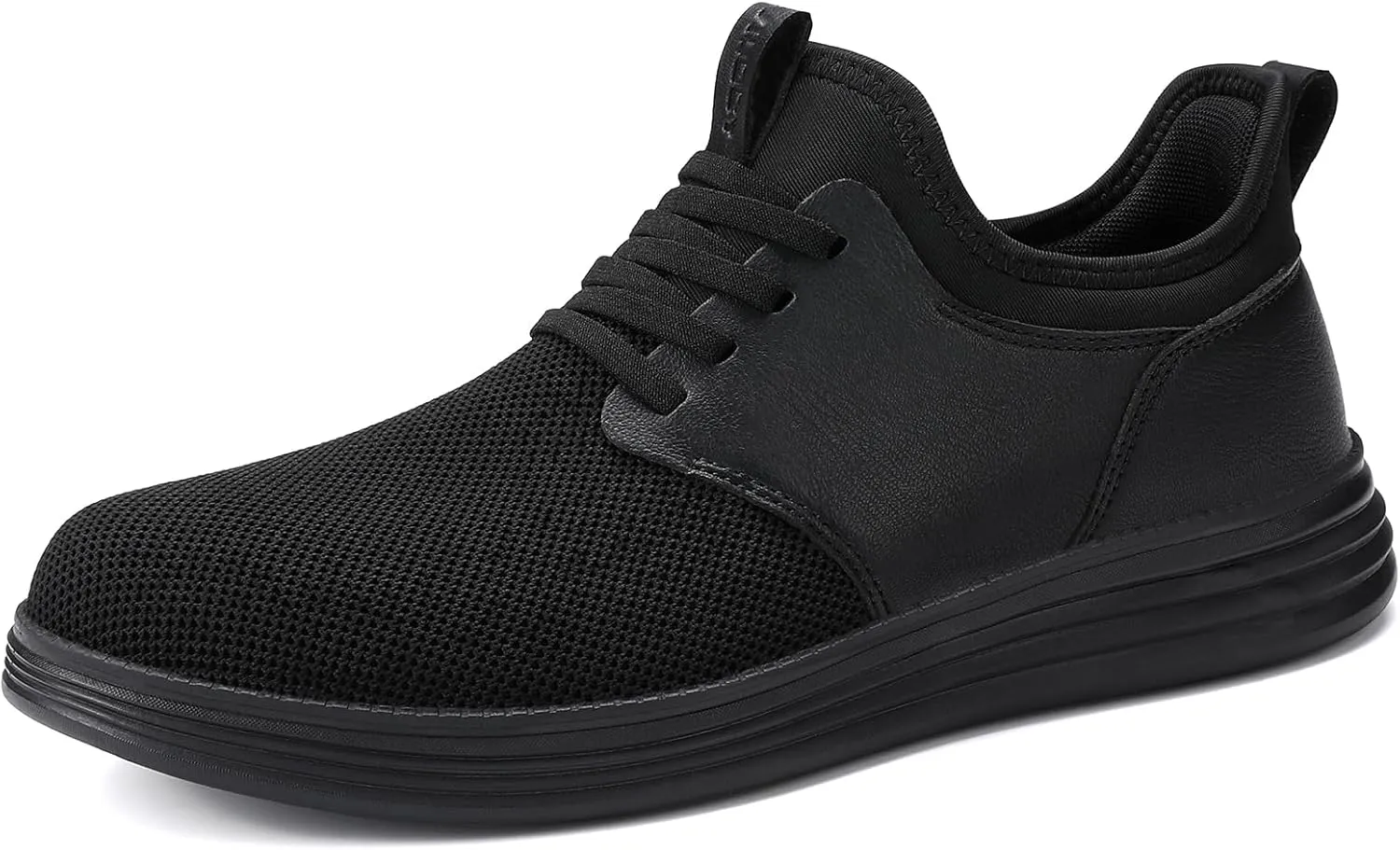 VILOCY Mens Slip On Casual Dress Shoes Hands Free Laceless Fashion Sneakers Comfortable Mesh Tennis Walking Shoes