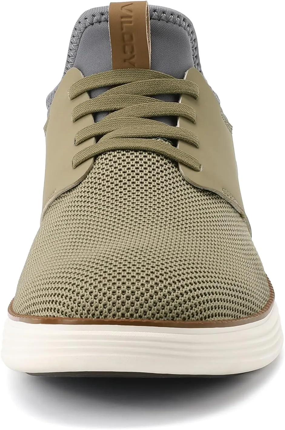 VILOCY Mens Slip On Casual Dress Shoes Hands Free Laceless Fashion Sneakers Comfortable Mesh Tennis Walking Shoes