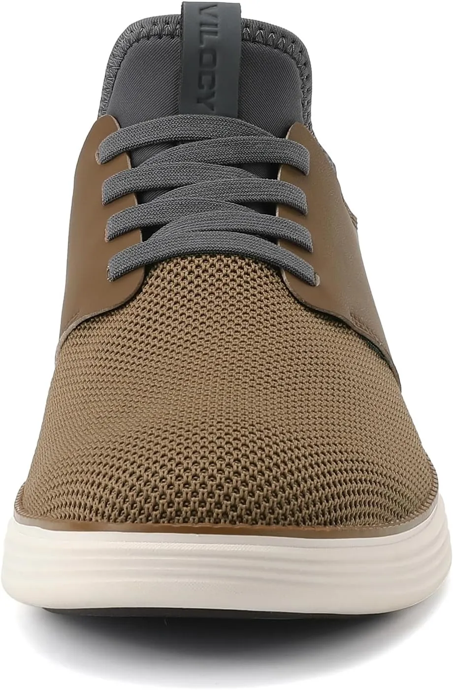 VILOCY Mens Slip On Casual Dress Shoes Hands Free Laceless Fashion Sneakers Comfortable Mesh Tennis Walking Shoes