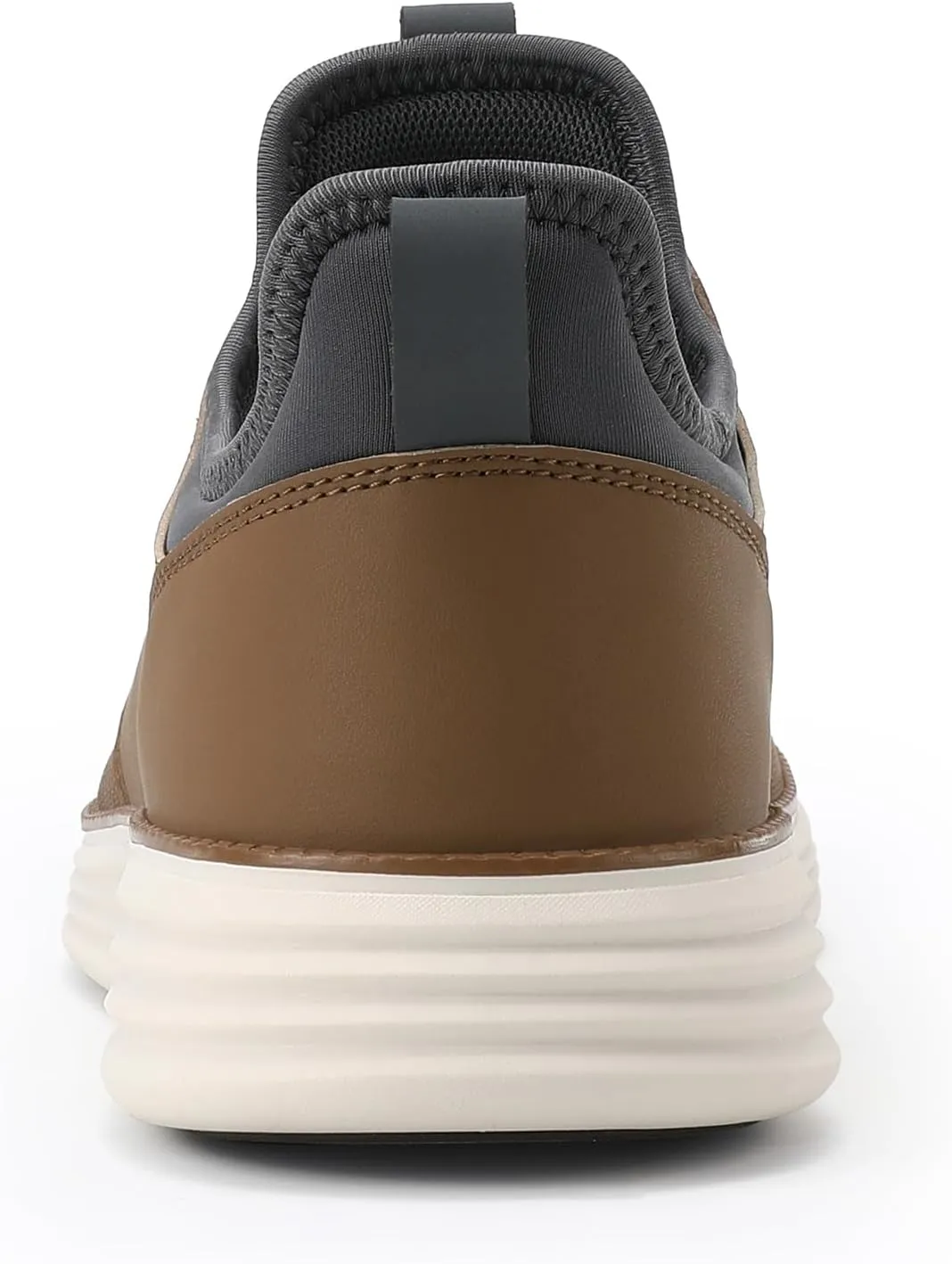 VILOCY Mens Slip On Casual Dress Shoes Hands Free Laceless Fashion Sneakers Comfortable Mesh Tennis Walking Shoes