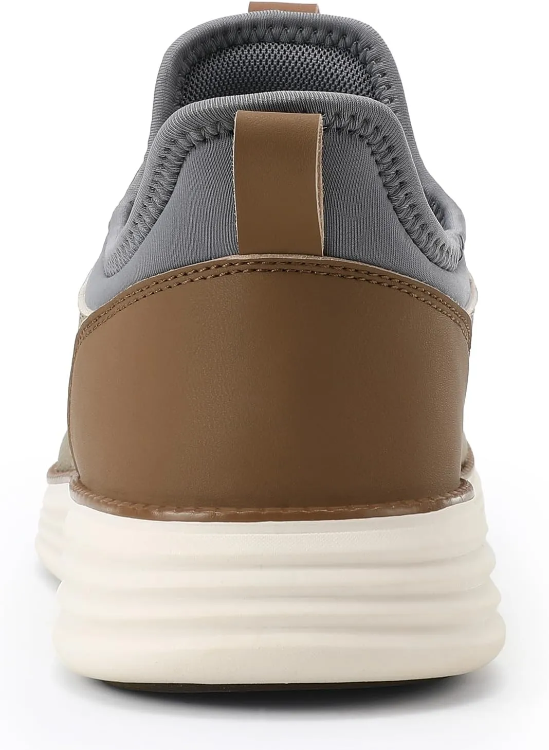 VILOCY Mens Slip On Casual Dress Shoes Hands Free Laceless Fashion Sneakers Comfortable Mesh Tennis Walking Shoes