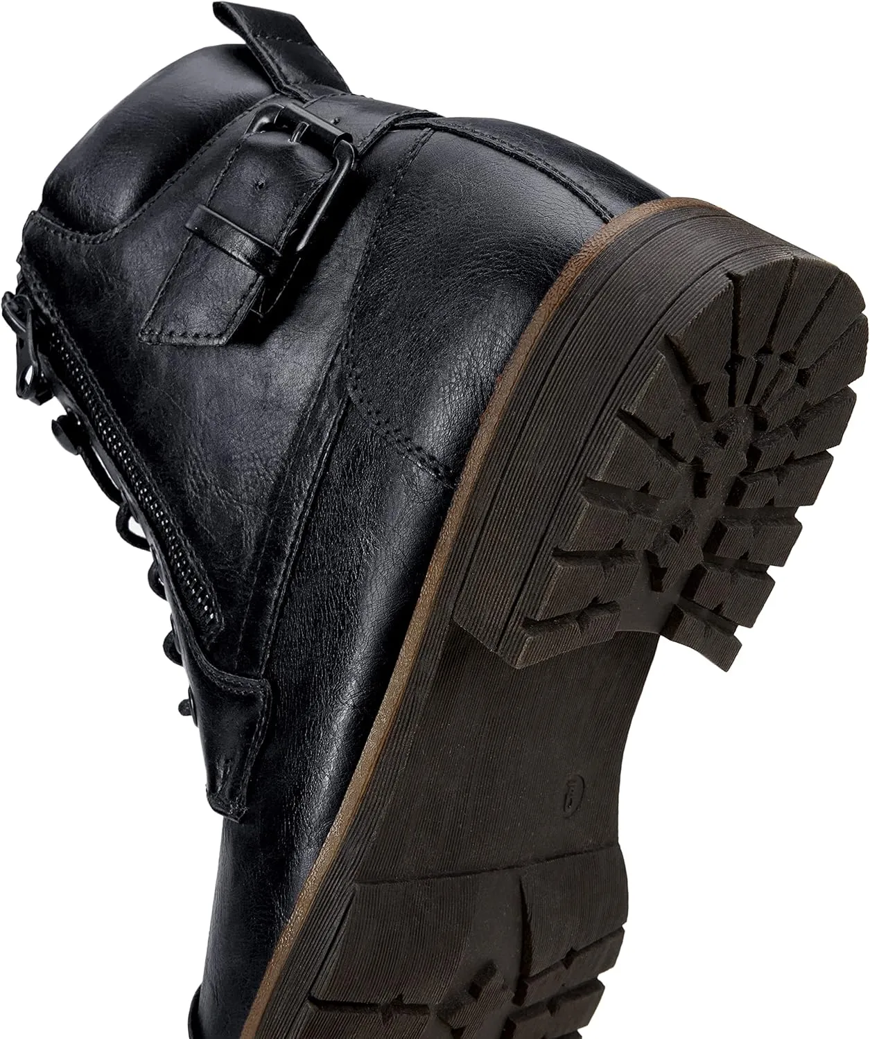 Vostey Men's Boots Boots for Men Casual Boots Motorcycle Combat Ankle Dress Boots Mens
