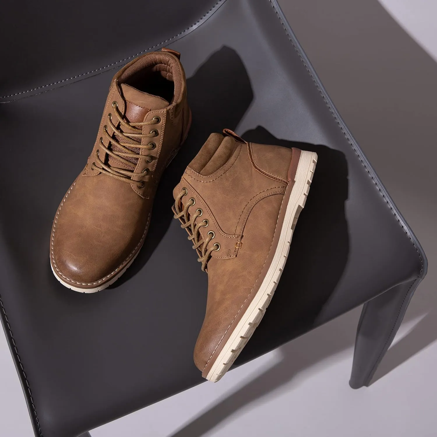 Vostey Men's Boots Hiking Boots Casual Boots for Men