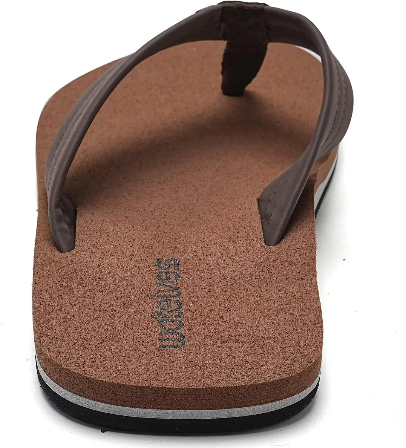 WateLves Mens-Flip-Flops-Thong-Sandals-with-Arch-Support Lightweight-Water-Shoes Open-Toe Comfort Summer-Beach-Slippers for Pool-Showers-Dorms Indoor-Outdoor