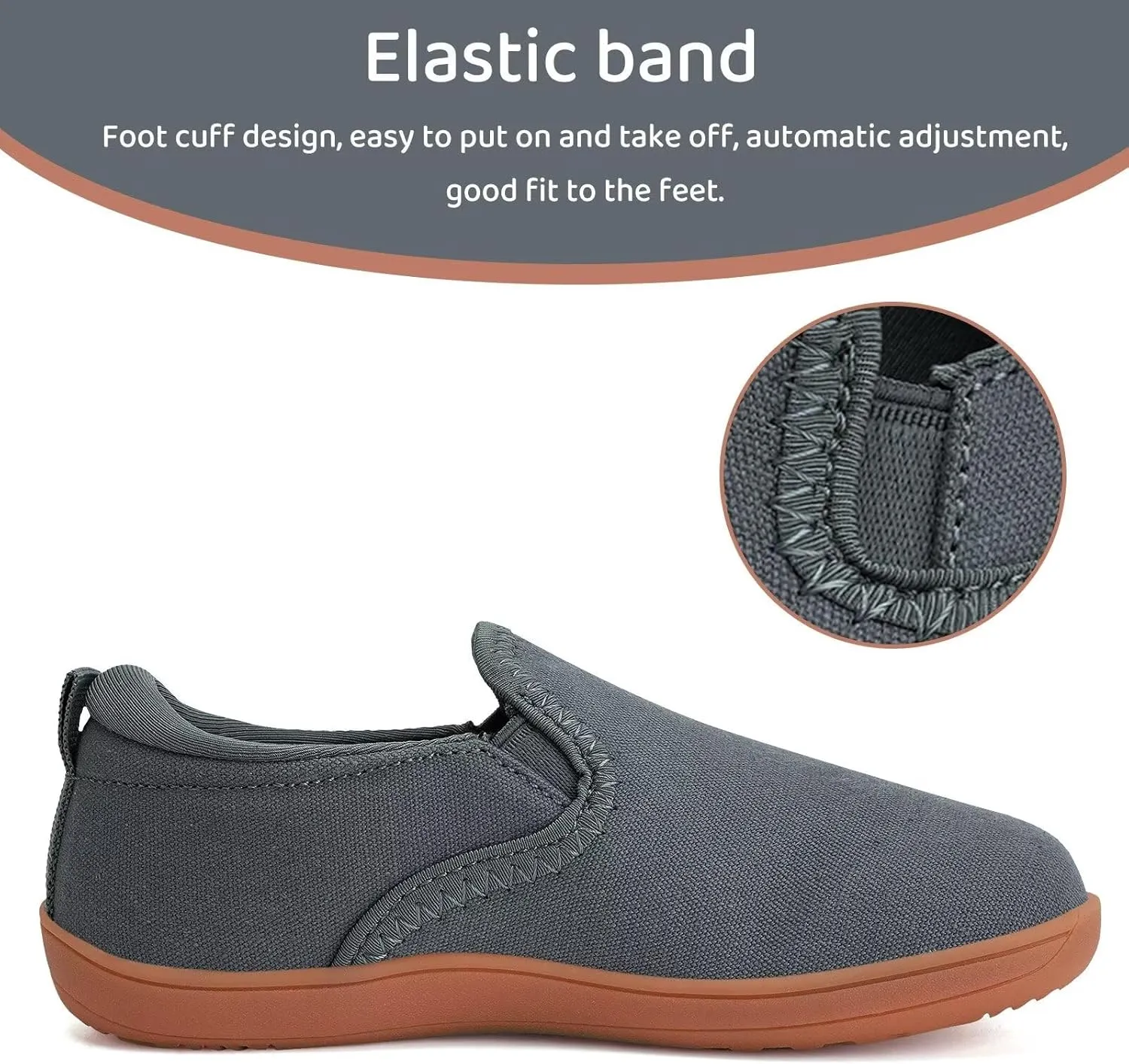 WateLves Toddler Little Kid Wide Barefoot Shoes Boys Girls Minimalist Slip On Sneakers Canvas Walking Shoes Fit Naturally Zero Drop Sole