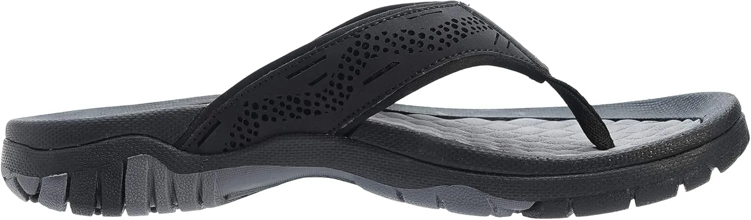 WHITIN Men's Flip Flops | Outdoor Thong Sandals | Arch Support | Slip Resistant