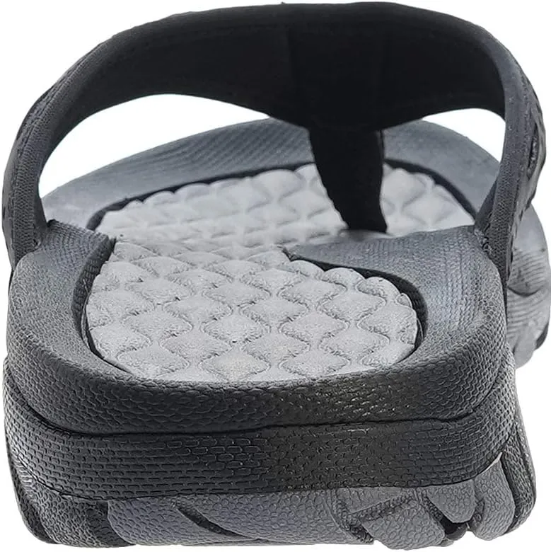 WHITIN Men's Flip Flops | Outdoor Thong Sandals | Arch Support | Slip Resistant