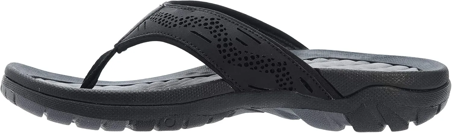 WHITIN Men's Flip Flops | Outdoor Thong Sandals | Arch Support | Slip Resistant
