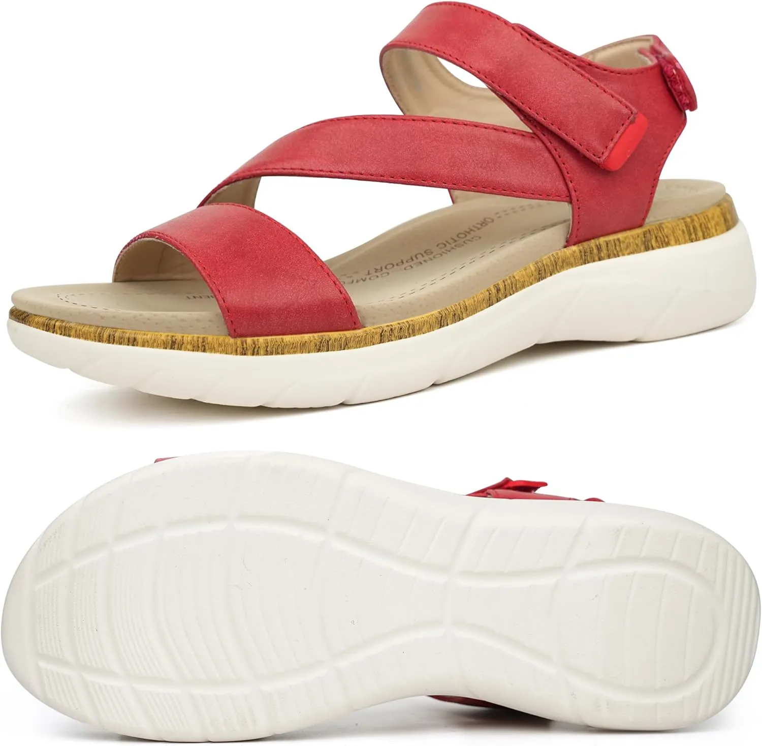 Women Arch Support Sandals Orthotic Comfortable Walking Sandals