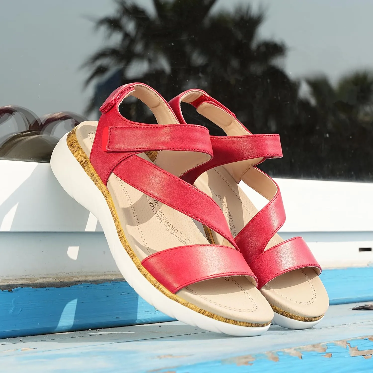Women Arch Support Sandals Orthotic Comfortable Walking Sandals