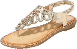 Women Sandals T-Strap Buckle Pearl Flat Sandals Orthopedic Sandals For Women With Support Wedge Flip Flops For Women
