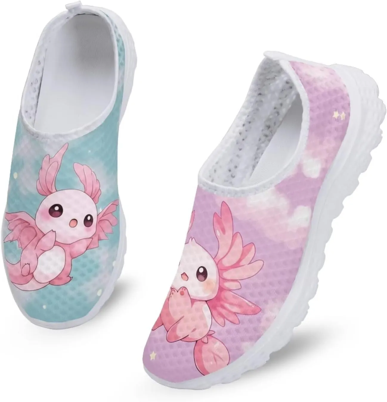 Womens Fashion Sneakers Slip On Shoes Tennis Sneaker Road Running Shoe Size 5.5-11.5