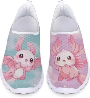 Womens Fashion Sneakers Slip On Shoes Tennis Sneaker Road Running Shoe Size 5.5-11.5