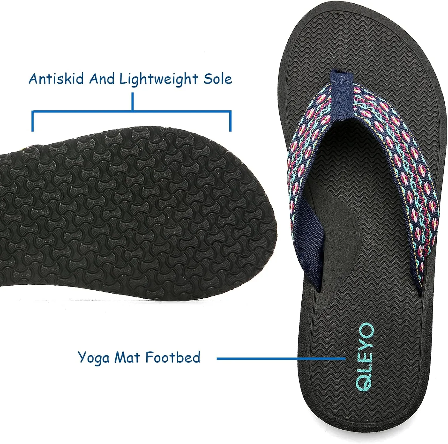 Womens Flip Flops Sandals Summer Beach Slippers