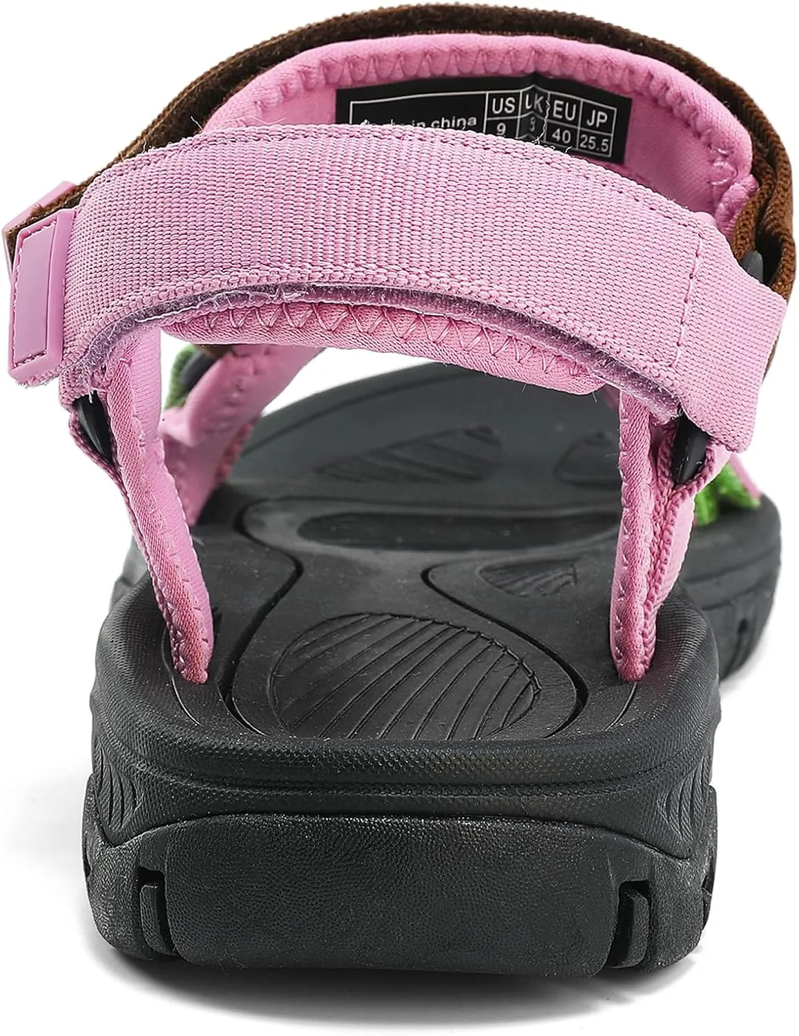 Women's Hiking Sport Sandals Water Outdoor Athletic Shoes With Arch Support Adjustable Velcro Beach Shoes