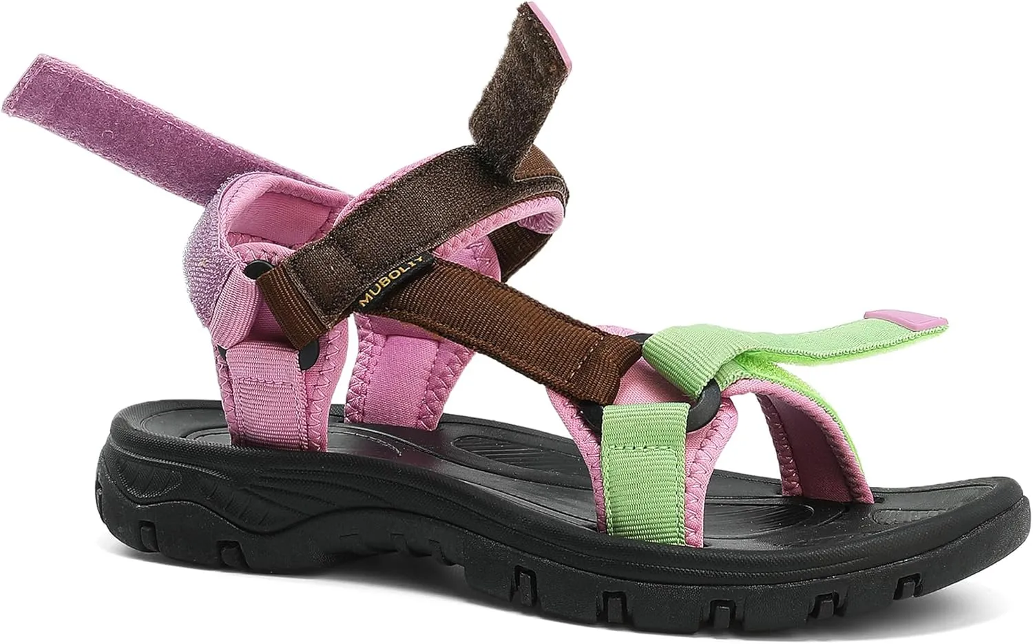 Women's Hiking Sport Sandals Water Outdoor Athletic Shoes With Arch Support Adjustable Velcro Beach Shoes