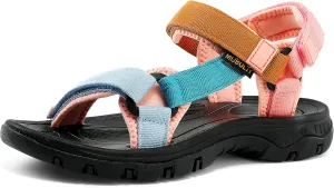 Women's Hiking Sport Sandals Water Outdoor Athletic Shoes With Arch Support Adjustable Velcro Beach Shoes