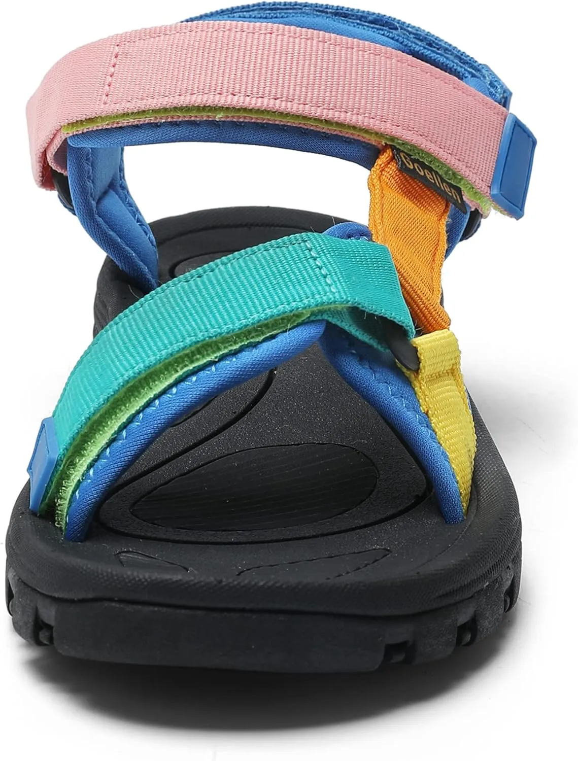 Women's Hiking Sport Sandals Water Outdoor Athletic Shoes With Arch Support Adjustable Velcro Beach Shoes