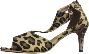 Women's Open Toe Sandals Summer Dressy High Heel Casual Suede Leather Fish Mouth Sandals Ladies Comfortable Shoes