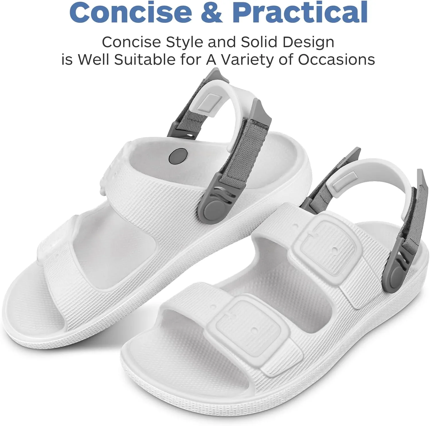 Womens Sandals, Summer Beach Sandals for Woman 2025, Womens Slides, Women Beach Sandals & Summer Shoes Comfortable, Pool Slip On Sandals Women