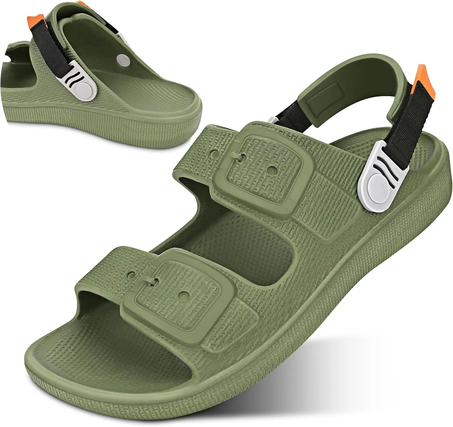 Womens Sandals, Summer Beach Sandals for Woman 2025, Womens Slides, Women Beach Sandals & Summer Shoes Comfortable, Pool Slip On Sandals Women